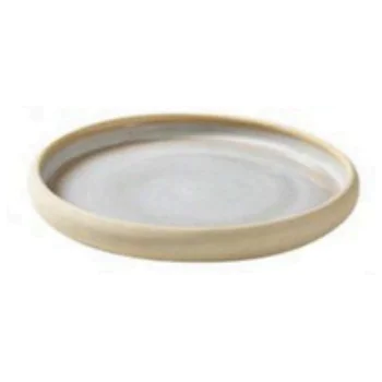 Elegant Side Plate - Handcrafted Ceramic - 22 cm