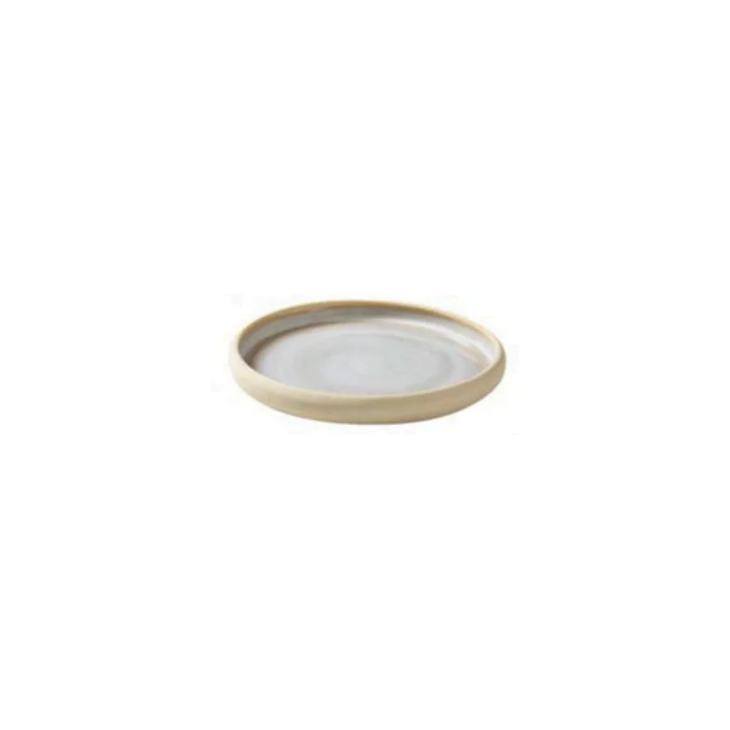 Elegant Side Plate - Handcrafted Ceramic - 22 cm Elegant Side Plate - Handcrafted Ceramic - 22 cm