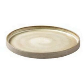Elegant Side Plate - Handcrafted Ceramic - 21 cm