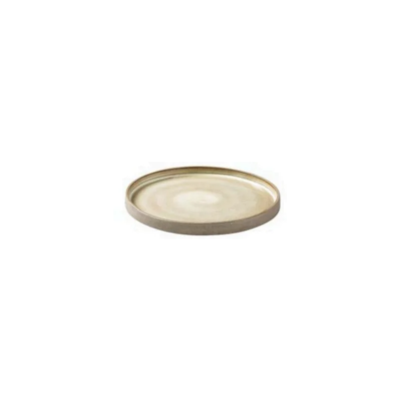 Elegant Side Plate - Handcrafted Ceramic - 21 cm Elegant Side Plate - Handcrafted Ceramic - 21 cm