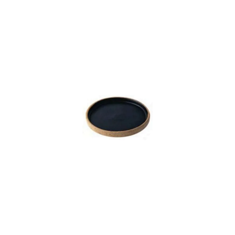 Elegant Kylix Round Plate - Handcrafted Ceramic - 17 cm Elegant Kylix Round Plate - Handcrafted Ceramic - 17 cm