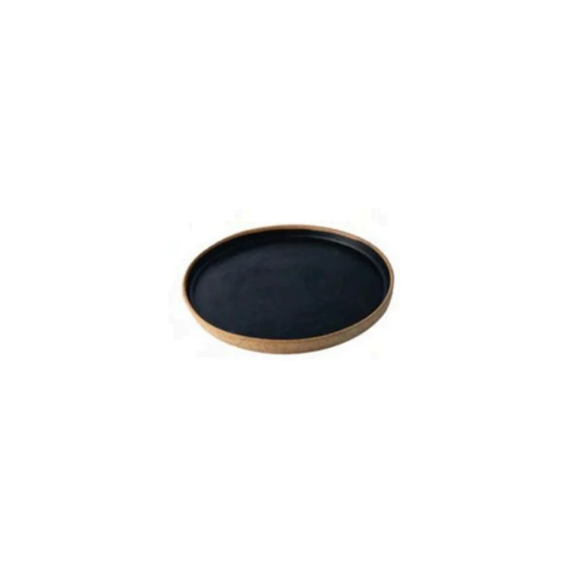 Elegant Kylix Round Plate - Handcrafted Ceramic - 27 cm Elegant Kylix Round Plate - Handcrafted Ceramic - 27 cm