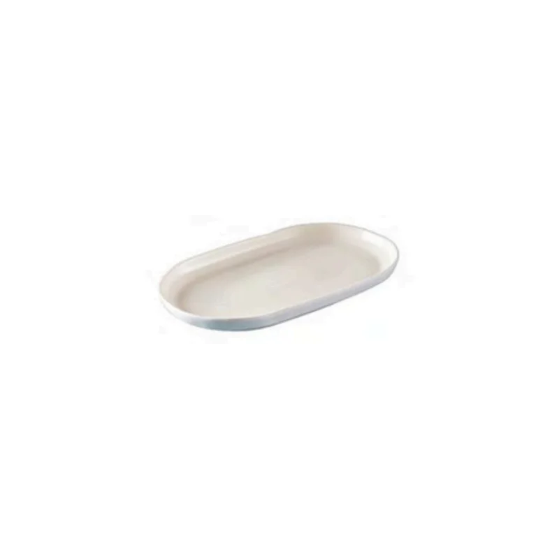 Elegant Moonbeam Platter - Handcrafted Stoneware - 250 x 132 x 38 cm - Set of 6 Elegant Moonbeam Platter - Handcrafted Stoneware - 250 x 132 x 38 cm - Set of 6