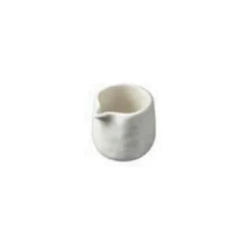 Elegant Moonbeam Mini Milk Jug - Handcrafted Stoneware - 73 x 67 x 62 110ml - Set of 6