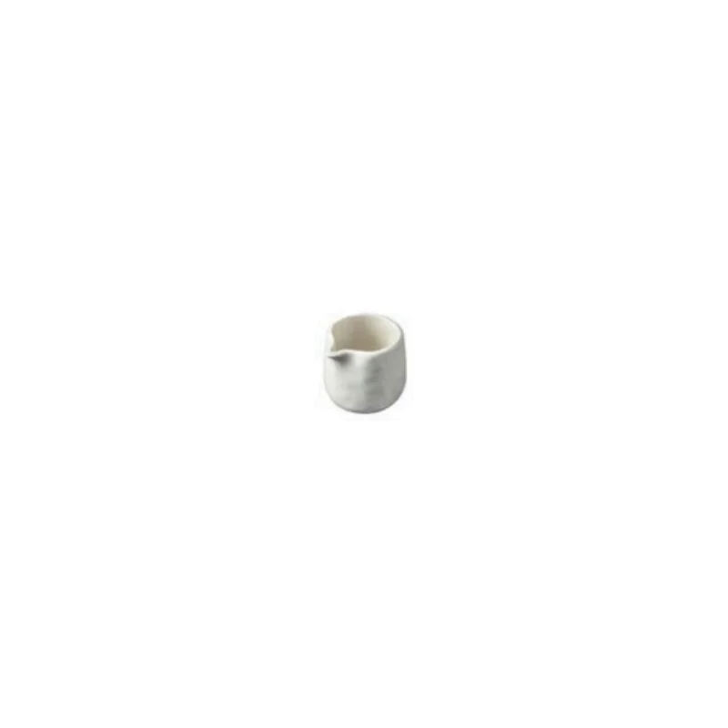 Elegant Moonbeam Mini Milk Jug - Handcrafted Stoneware - 73 x 67 x 62 110ml - Set of 6