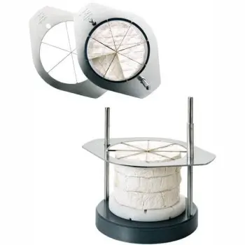 Louis Tellier Camembert Portioner - Stainless Steel - 6 & 8 Parts