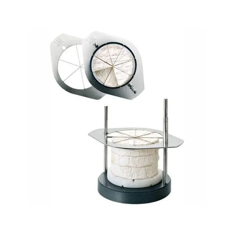 Louis Tellier Camembert Portioner - Stainless Steel - 6 & 8 Parts Louis Tellier Camembert Portioner - Stainless Steel - 6 & 8 Parts