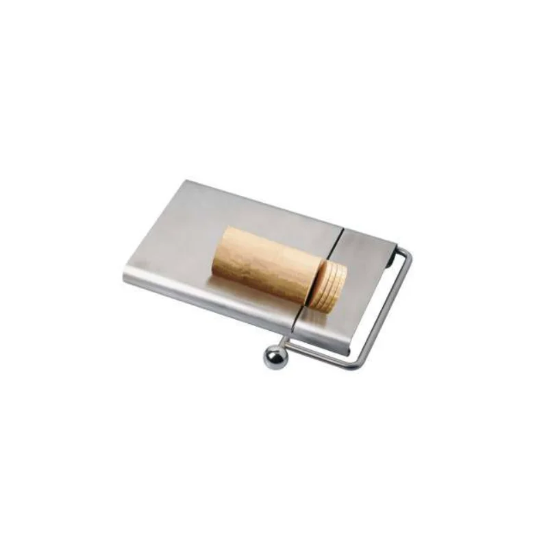Louis Tellier Cheese and Foie Gras Cutter with Wire and Tray - Stainless Steel Louis Tellier Cheese and Foie Gras Cutter with Wire and Tray - Stainless Steel