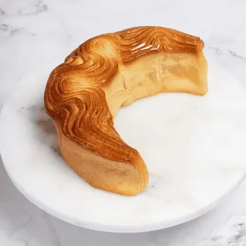 SILMAE Professional Half Moon Silicone Brioche Mold - 140 mm x 93.75 x 40 mm - 278ml - 14 cavity