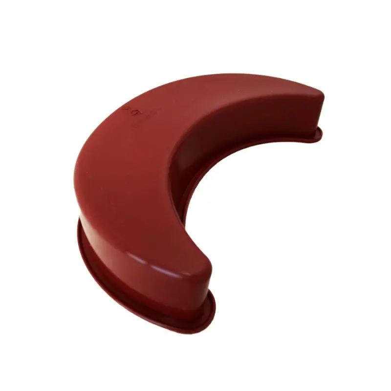 SILMAE Professional Half Moon Silicone Brioche Mold - 280 mm x 187 mm x 55 mm - 1580ml