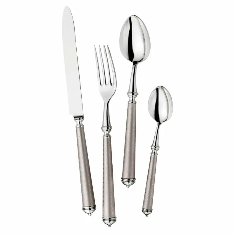 Alain Saint Joannis Neige Silver Collection Premium Silverplated Cake Fork - 1 Piece