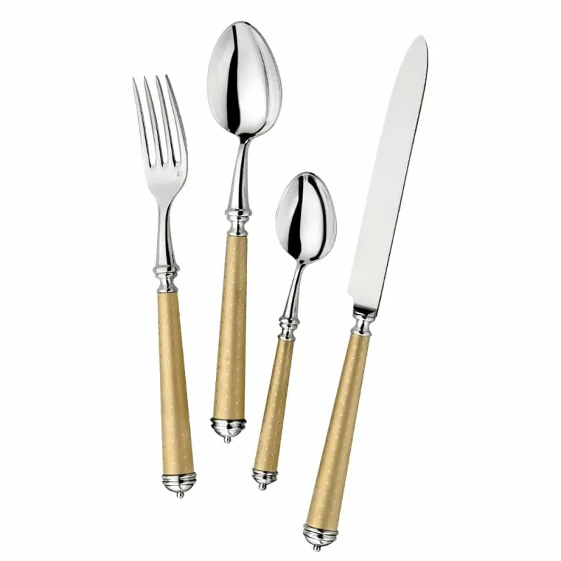 Alain Saint Joannis Neige Gold Collection Premium Silverplated Butter Serving Knife - 1 Piece Alain Saint Joannis Neige Gold Collection Premium Silverplated Butter Serving Knife - 1 Piece