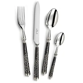 Alain Saint Joannis Courchevel Collection Premium Silverplated Serving Spoon - 1 Piece