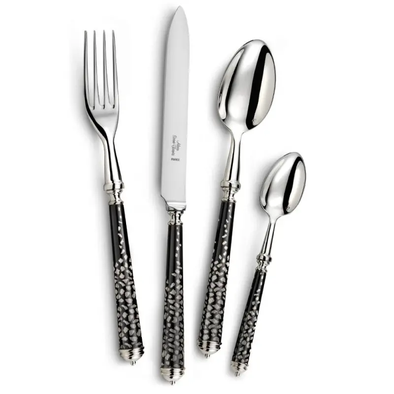 Alain Saint Joannis Courchevel Collection Premium Silverplated Serving Spoon - 1 Piece