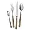 Alain Saint Joannis Cable Gold Collection Premium Silverplated Cake Fork - 1 Piece