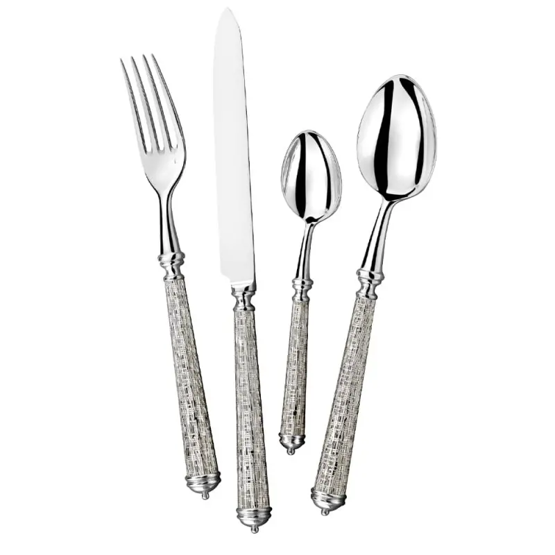Alain Saint Joannis Lin Collection Premium Silverplated Salad Fork - 1 Piece Alain Saint Joannis Lin Collection Premium Silverplated Salad Fork - 1 Piece