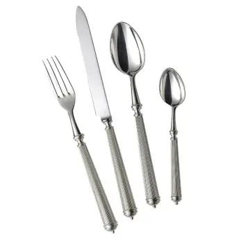 Alain Saint Joannis Dunes Silver Collection Premium Silverplated Butter Spreader - 1 Piece