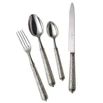 Alain Saint Joannis Martelé Collection Premium Stainless Steel Carving Set - 2Pc - 1 Piece