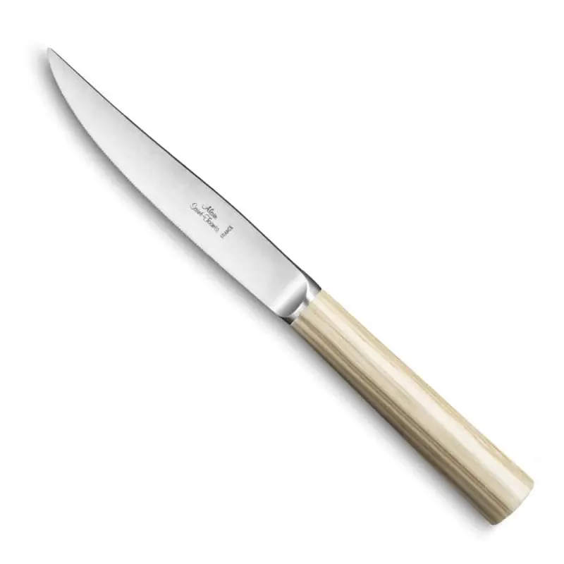 Alain Saint Joannis Oslo steak knives - Gift box of 6 - Light Horn Style Alain Saint Joannis Oslo steak knives - Gift box of 6 - Light Horn Style