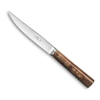 Alain Saint Joannis Oslo steak knives - Gift box of 6 - Brown