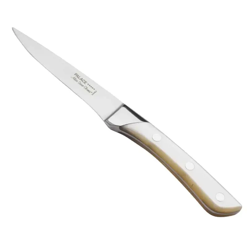 Alain Saint Joannis Palace 5 Stars Steak Knives - Gift box of 6 - Mother of Pearl Alain Saint Joannis Palace 5 Stars Steak Knives - Gift box of 6 - Mother of Pearl