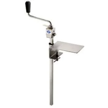 Louis Tellier Stainless Steel Manual Can Opener - Nf Food Hygiene - Table Clamp - 550mm