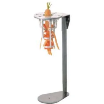 Louis Tellier Epoxy Peeler On Stand - Big Carrots