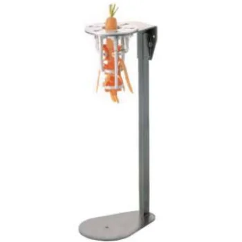 Louis Tellier Epoxy Peeler On Stand - Carrots