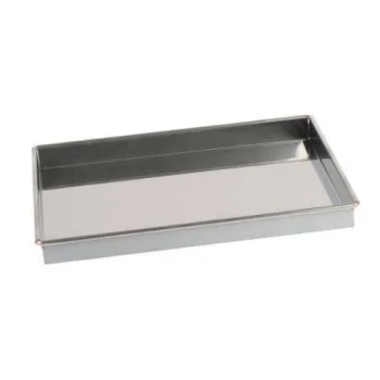 Louis Tellier Stainless Steel Baking Sheet - Int 386 X 236mm Int - Ext 400 X 300 - H 35mm