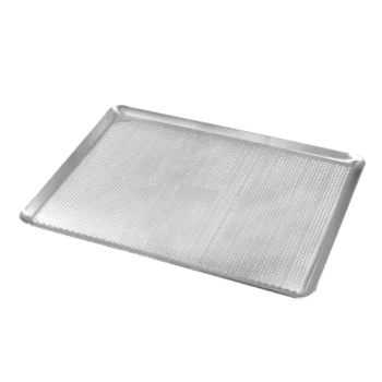 Louis Tellier Aluminium Perforated Pastry Sheet - 600 X 400 X 10mm