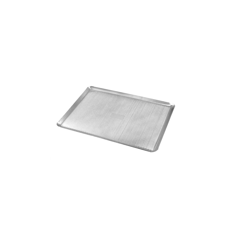 Louis Tellier Aluminium Perforated Pastry Sheet - 600 X 400 X 10mm