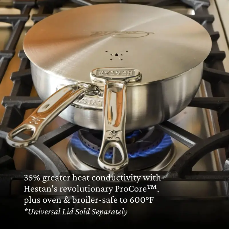 Hestan 20cm/2qt Open Saucier - Set of 2