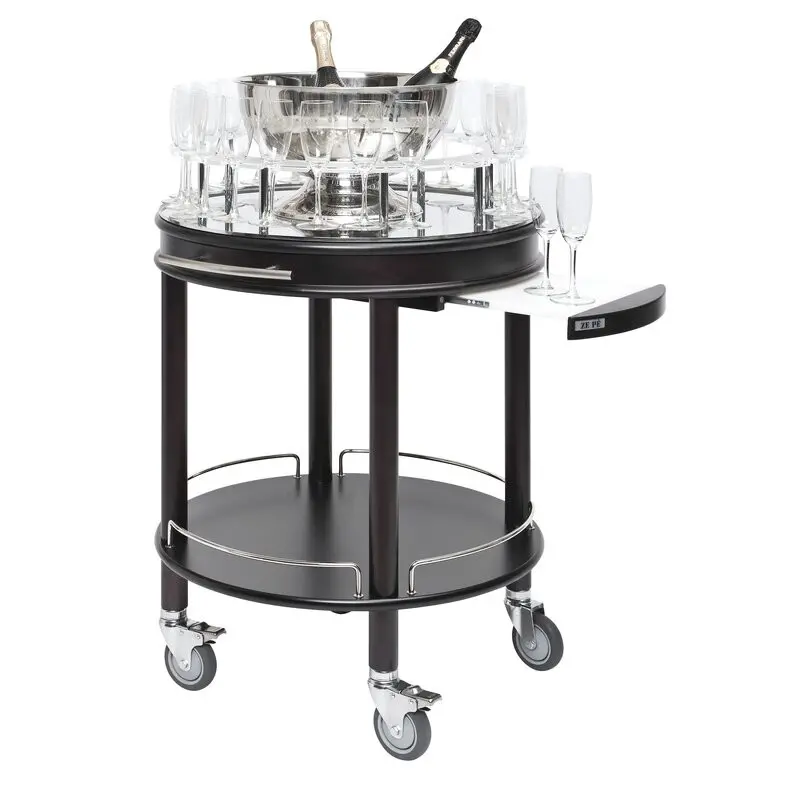 Prestige Roma Round Champagne & Liquor Trolley Prestige Roma Round Champagne & Liquor Trolley