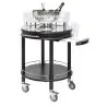 Prestige Roma Round Champagne & Liquor Trolley