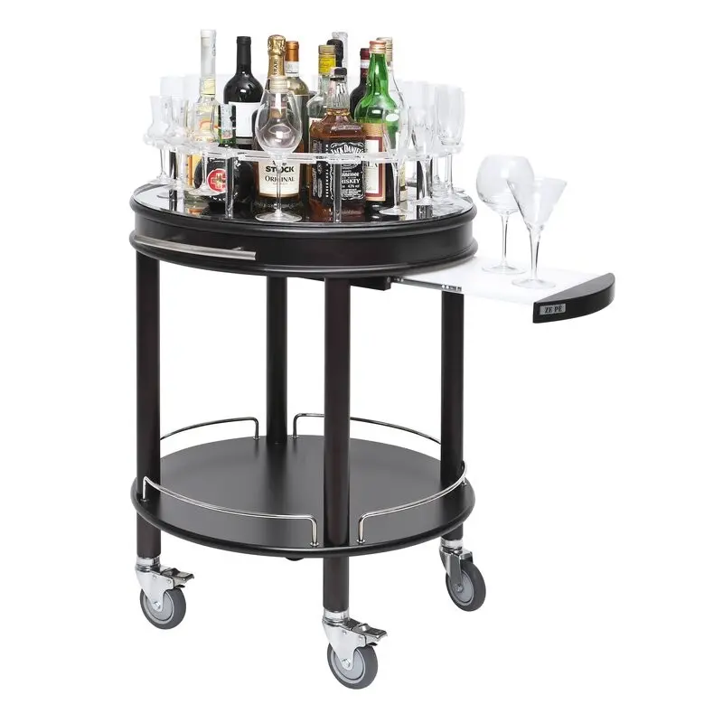 Prestige Roma Round Champagne & Liquor Trolley Prestige Roma Round Champagne & Liquor Trolley