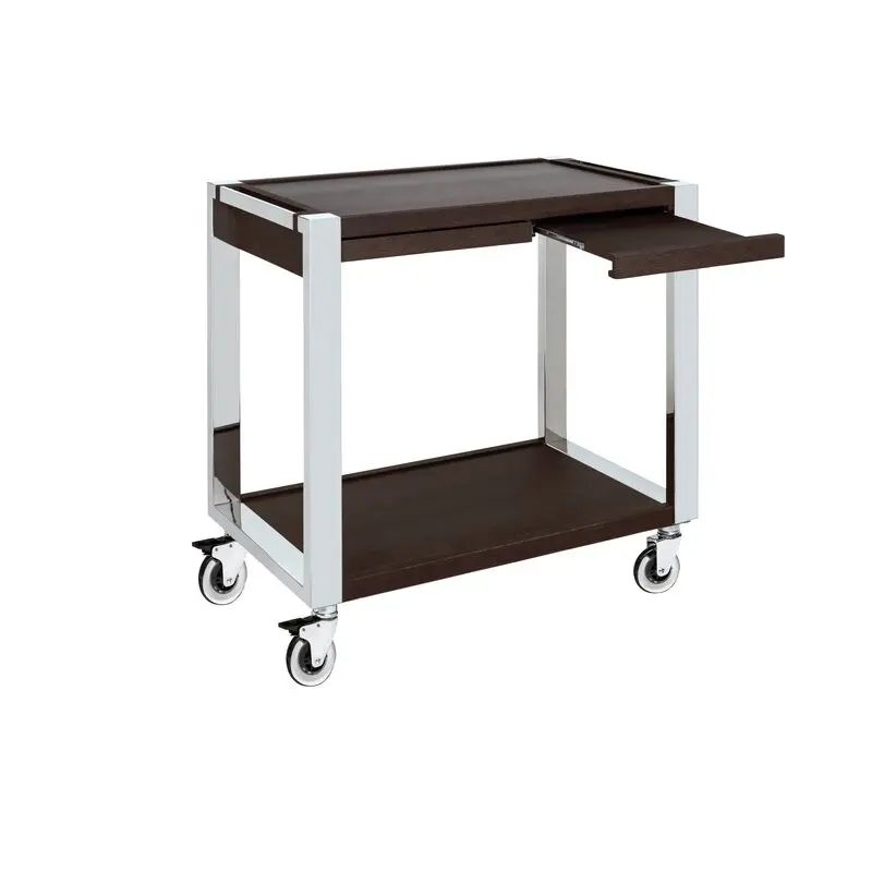 Prestige Smile Inox Gueridon Service Trolley