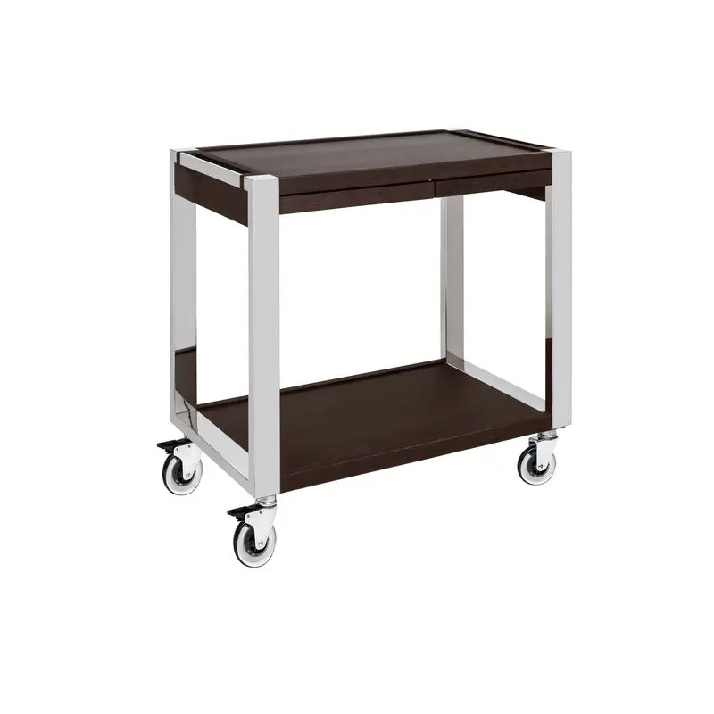 Prestige Smile Inox Gueridon Service Trolley