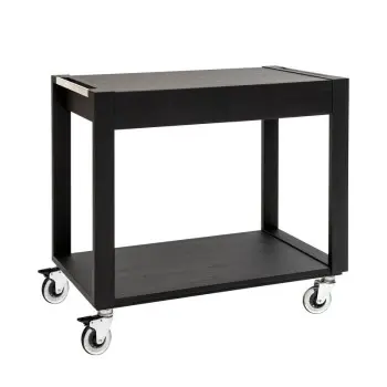 Prestige Smile Oak Base Service Trolley