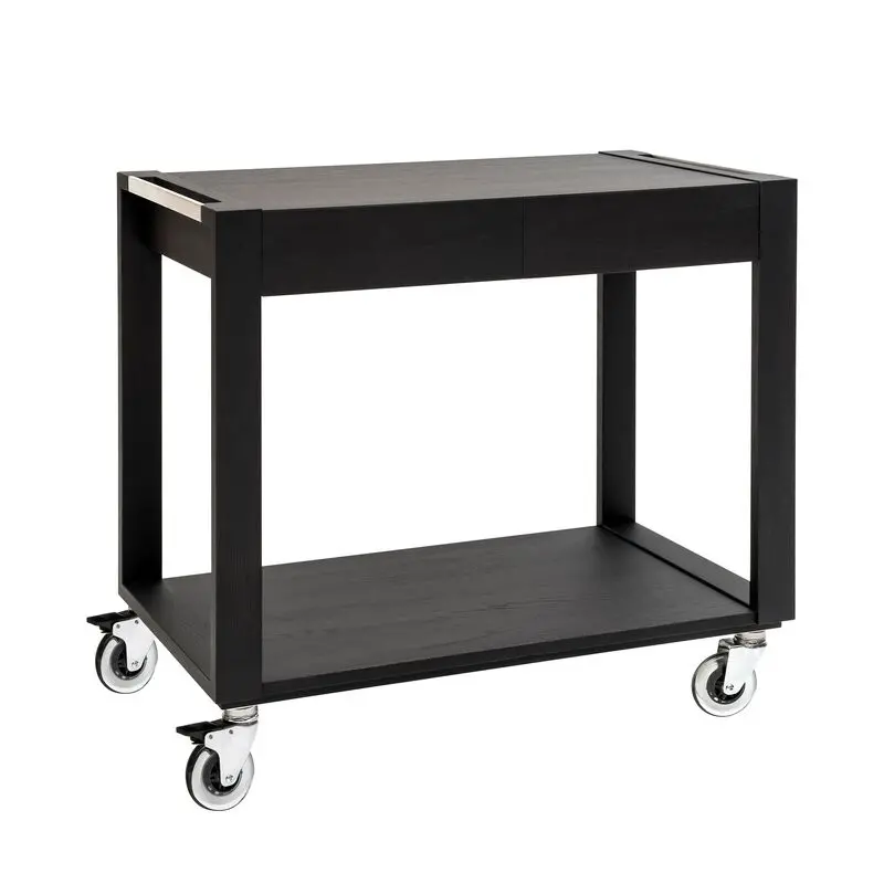 Prestige Smile Oak Base Service Trolley