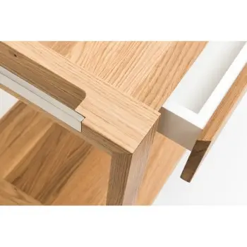 Prestige Smile Oak Base Service Trolley