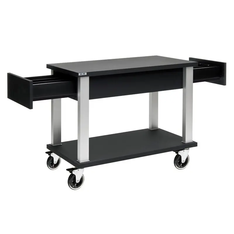 Prestige Tactus Gueridon Trolley 2 Drawers For Cutlery Prestige Tactus Gueridon Trolley 2 Drawers For Cutlery