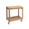 Prestige Smile Oak Gueridon Service Trolley