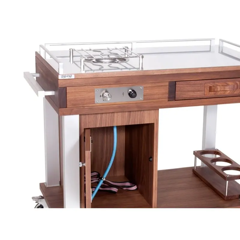 Prestige Display Dolomiti Wood Rack gn 2/4 H: 12.5 cm + 1 Wooden Box