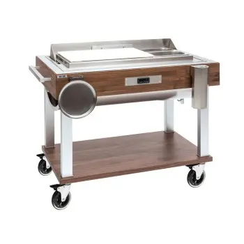 Prestige Display Dolomiti Wood gn 1/1 H: 12.5 cm + 2 Wooden Boxes