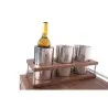 Prestige Display Nature Wood Stand gn 1/1 H: 23.5 cm + 2 Wooden Boxes