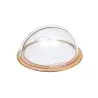 Elegant Classic Round Service Tray -Revolving Pe - Roll Top
