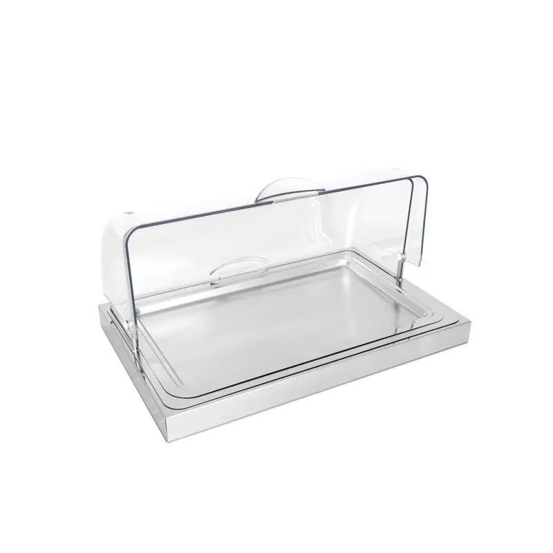 Elegant Quadro Service Tray - Cool - Stainless Steel - Roll Top gn 1/1 Elegant Quadro Service Tray - Cool - Stainless Steel - Roll Top gn 1/1