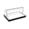 Elegant Zerouno Service Tray - Cool - Pe - Roll Top gn 1/1