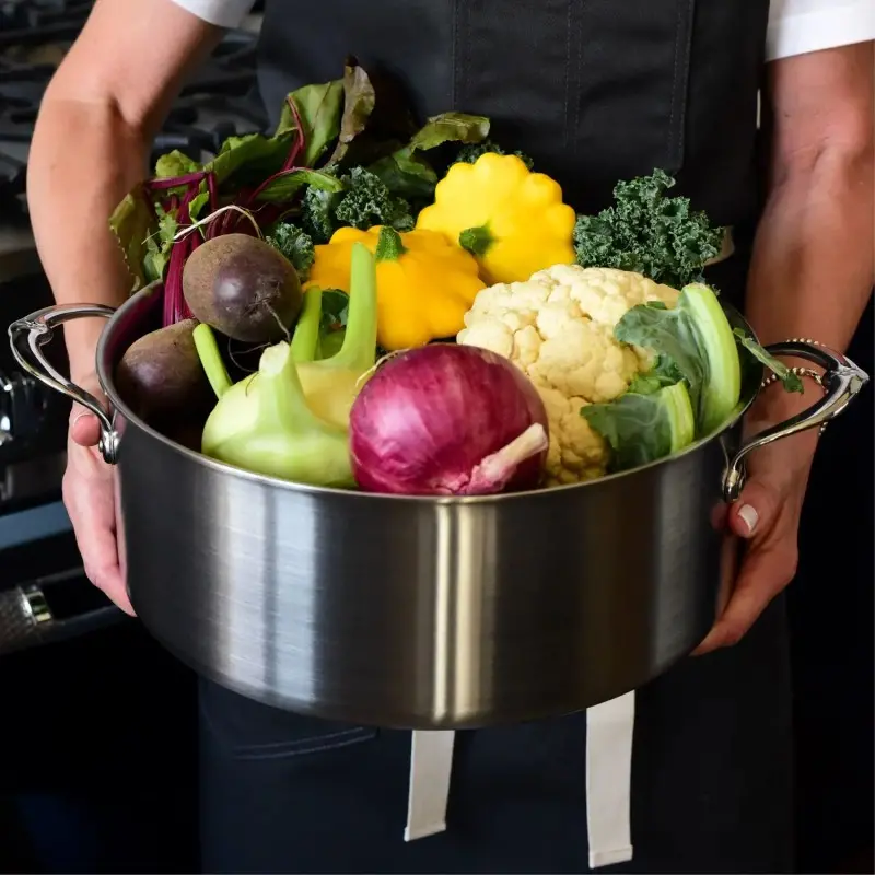 Hestan 30cm/9qt Open Rondeau (120mm height) - Set of 2