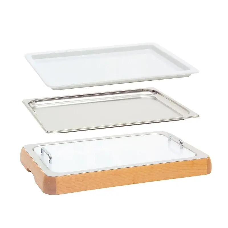 Elegant Classic Service Tray - Cool - Stainless Steel gn 1/1 Elegant Classic Service Tray - Cool - Stainless Steel gn 1/1